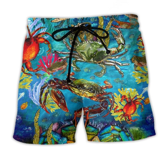 Crab Animal Life Art – Beach Short