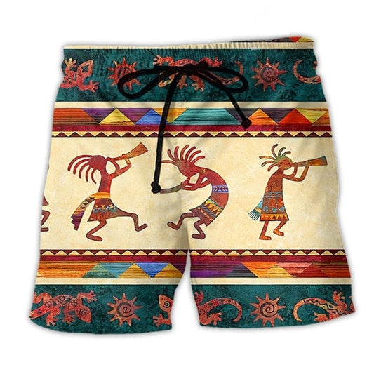 Native Peace Love Vintage Style – Beach Short