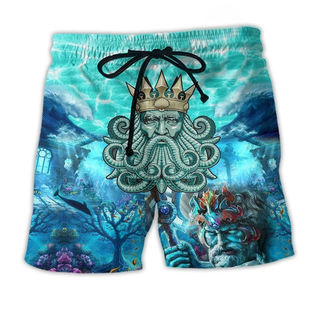 Ocean Blue Set My Soul - Beach Short