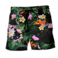 Cat Powered By Hawaii Fun – Beach Short
