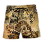 Skull Love Life Classic Style - Beach Short