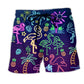 Flamingo Stand Tall Dream Big – Beach Short