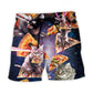 Pizza Cat Galaxy Fantasy – Beach Short