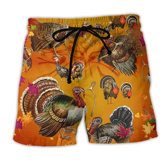 Peaceful Turkey Love Art – Beach Short