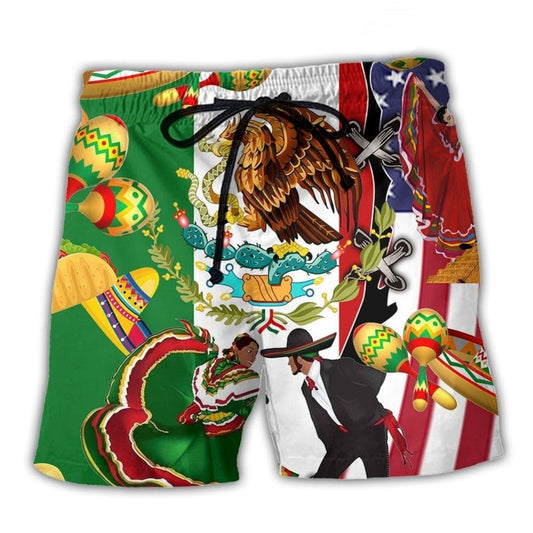 Mexican American Pride Heritage – Beach Short