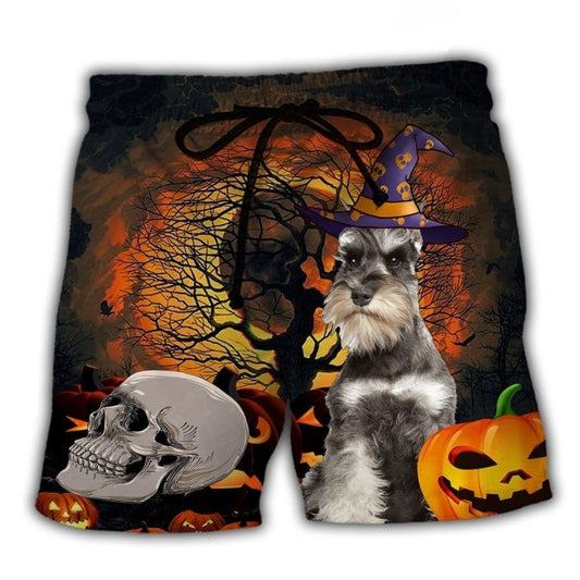 Schnauzer Halloween Dog – Beach Short