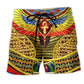 Egyptian Love Artistic Style - Beach Short