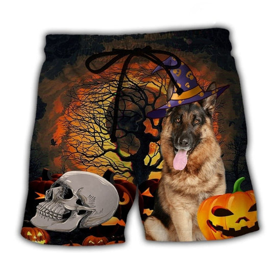 German Shepherd Halloween – Beach Short