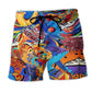 Music Journey Inspired Art – Beach Short