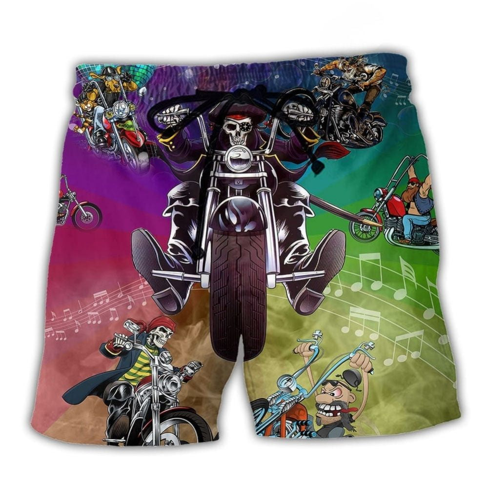 Motorcycle Freedom Ride Freedom Life – Beach Short