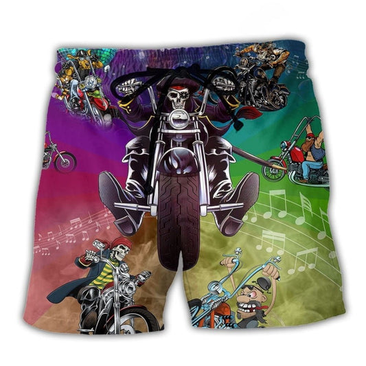 Motorcycle Freedom Ride Freedom Life – Beach Short