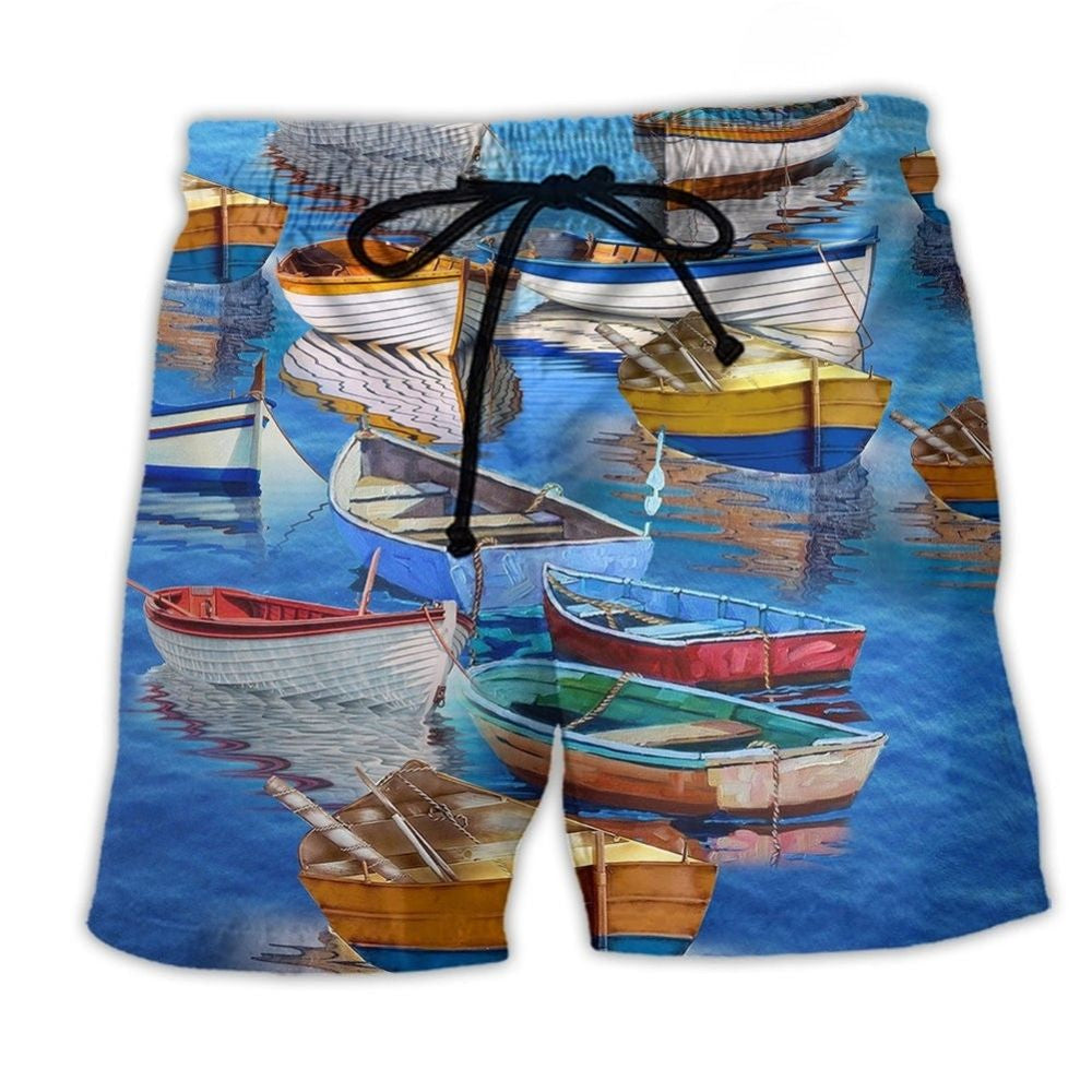 Boat Life Summer Quote – Beach Short