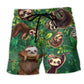 Sloth Lovely Cute Animal Design – Beach Short