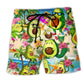Avocado Chill Beach Summer Art – Beach Short