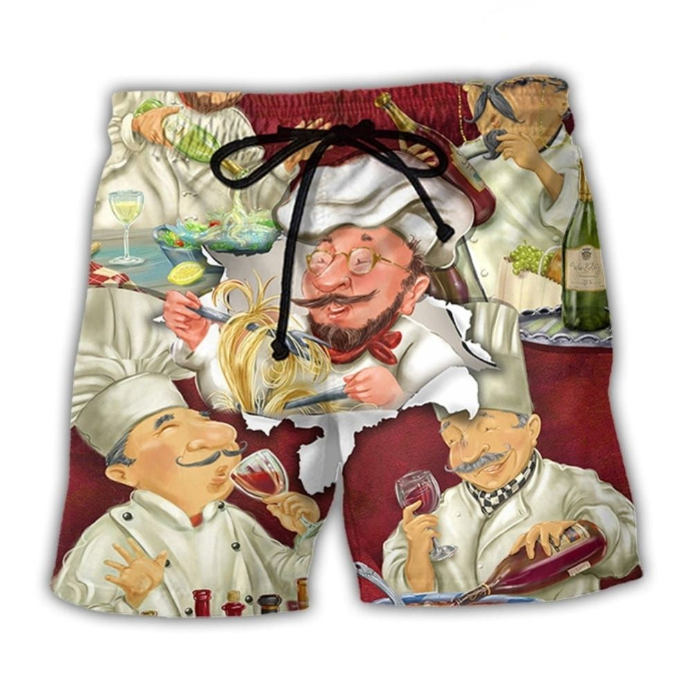 Master Cooking Chef Creative Art – Beach Short