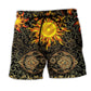 Mandala Hot Sun Amazing Art – Beach Short