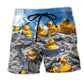 Rubber Duck Makes Life Better - Beach Short