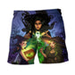 Magic Witch Ghost Dark Forest – Beach Short