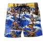 Happy Tiki Surf Day – Beach Short