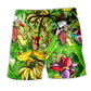 Banana Tropical Forest Summer Art – Beach Short