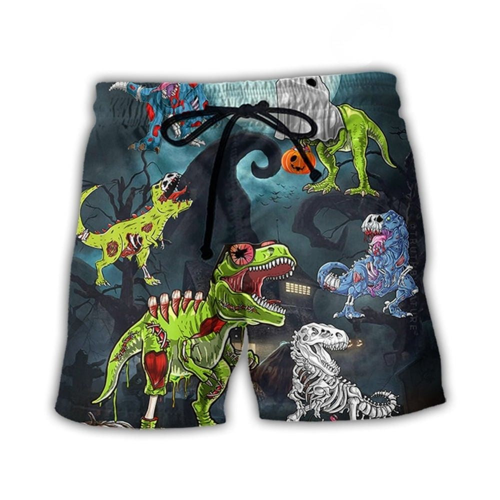 Zombie Saurus Halloween – Beach Short