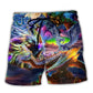 Neon Dragon Legends Colorful – Beach Short