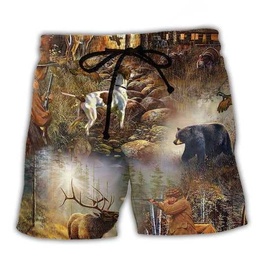 Hunting Time Rise And Shine – Beach Short