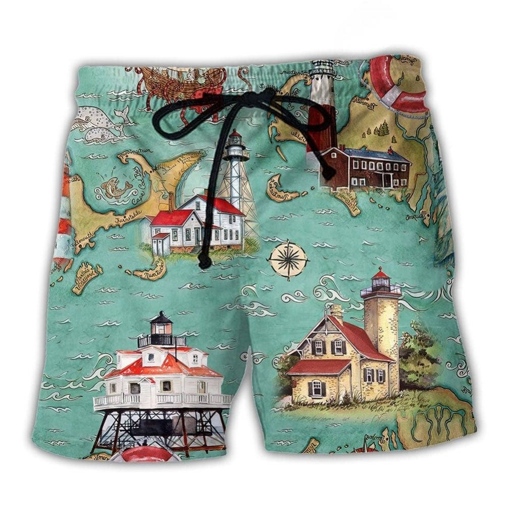 Lighthouse Travel Inspiration – Beach Short
