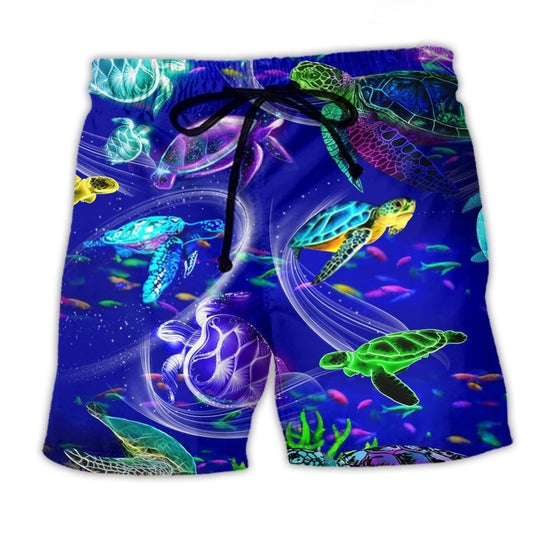 Life Is Better With Turtles – Beach Short