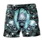 Skull Screaming Cool Art – Beach Short