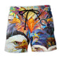 Eagle Colorful Cool Style - Beach Short
