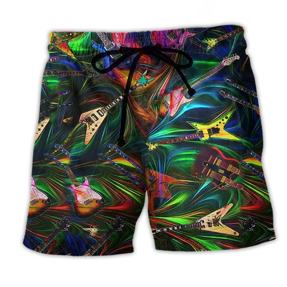 Electric Guitar Amazing Art – Beach Short