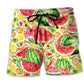 Watermelon Summer Time Color Art – Beach Short