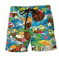 Coconut Summer Beach Time - Beach Short