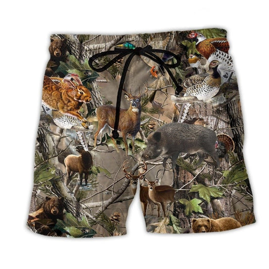 Hunting Animal Lover Style – Beach Short