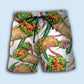 Burrito Lover Fun Comfort Food – Beach Short