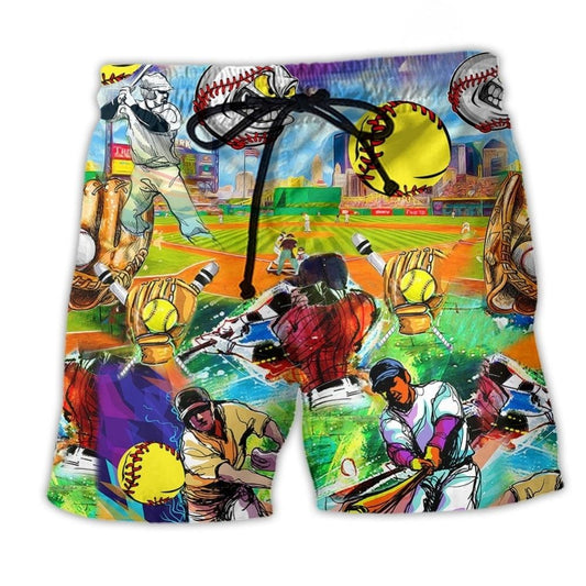 Baseball Do It With Passion – Beach Short