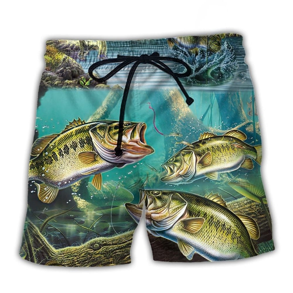 Fishing Is More Than Fish Quote – Beach Short