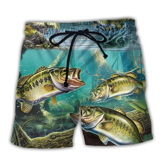 Fishing Is More Than Fish Quote – Beach Short