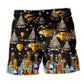 Yes I Speak Guitar Christmas – Beach Short