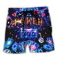 Neon Poker Casino Jackpot Style – Beach Short