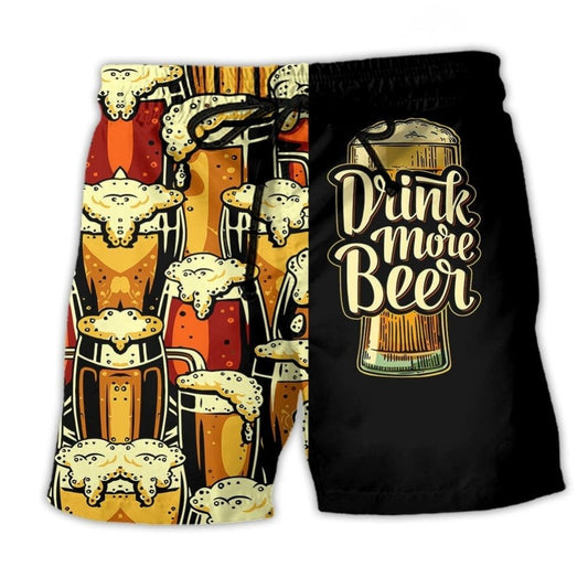 Beer Colorful Favorite Fun Style – Beach Short