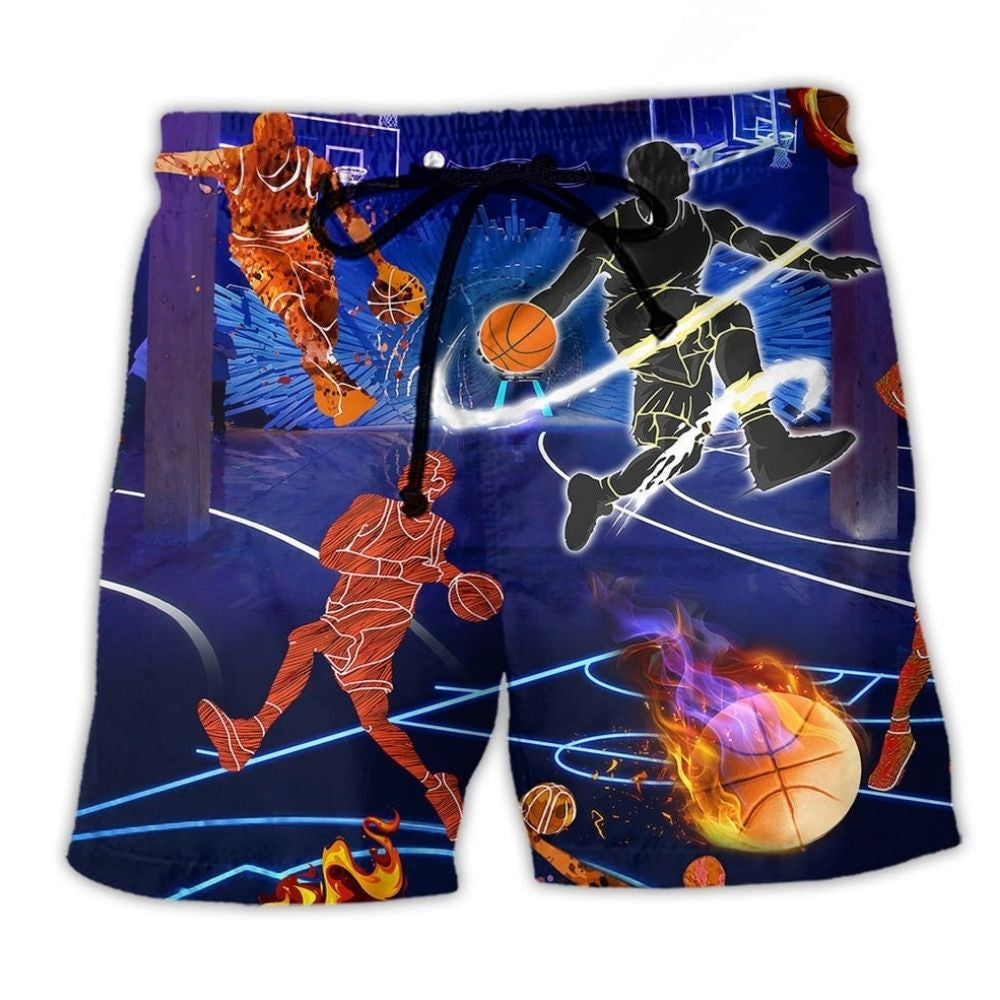 Basketball Is In My DNA Statement – Beach Short