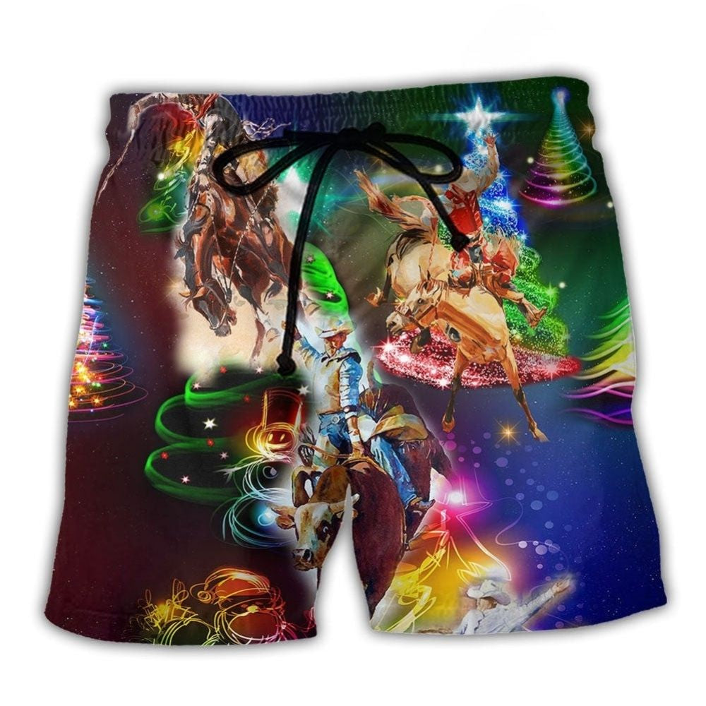 Rodeo Horse Legacy Western Art – Beach Short