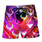 Romantic Cocktail Party Neon Heart – Beach Short