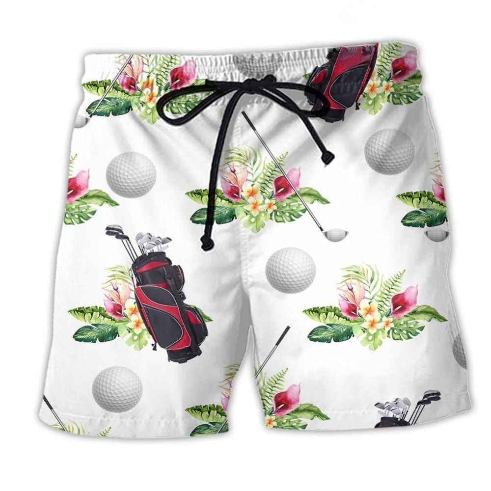 Golf Floral Tropical – Beach Short