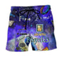 Physics Awesome Dark Blue – Beach Short
