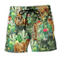 Catamount Cactus Love Art – Beach Short