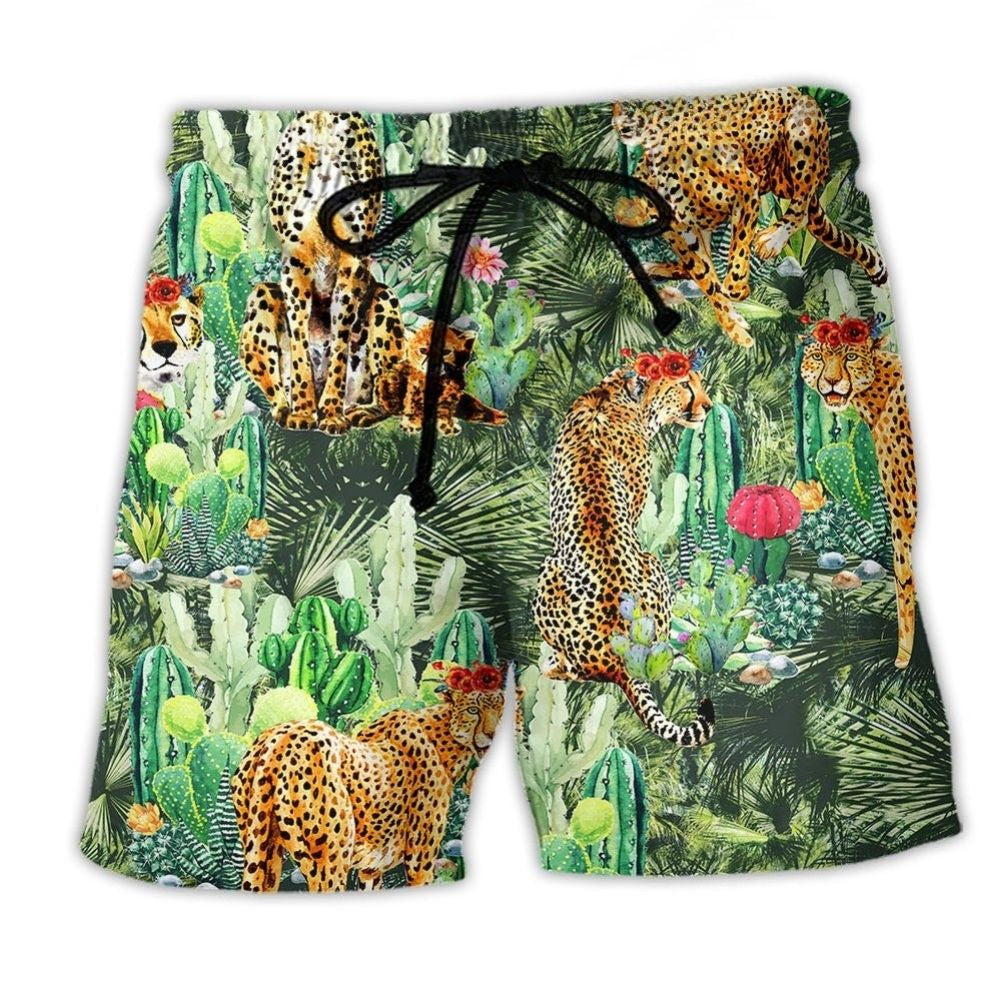 Catamount Cactus Love Art – Beach Short