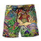 Hippie Freedom Lifestyle Art – Beach Short